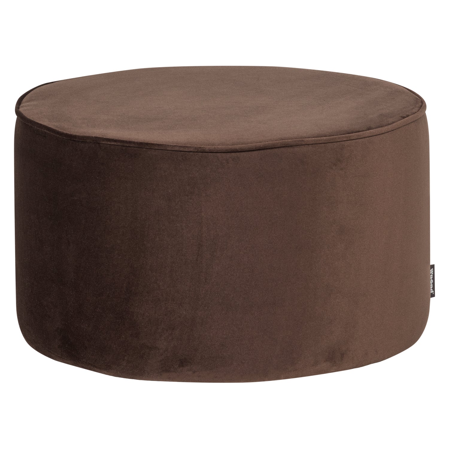 350410-DB_01_VS_Sara_poef_laag_velvet_donkerbruin_F1.png?auto=webp&format=png&width=1500&height=1500