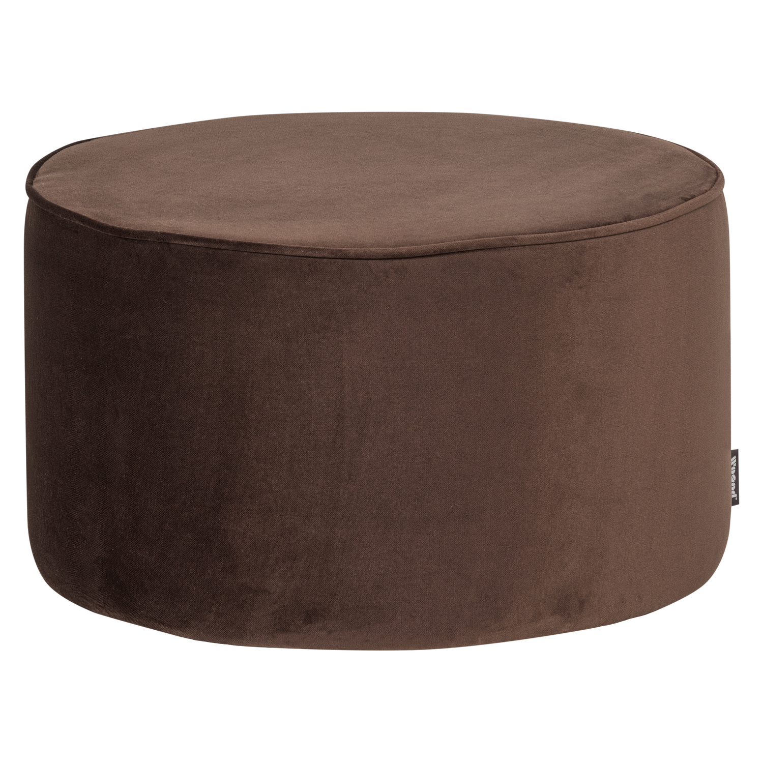 350410-DB_01_VS_Sara_poef_laag_velvet_donkerbruin_F1.png?auto=webp&format=png&width=1500&height=1500