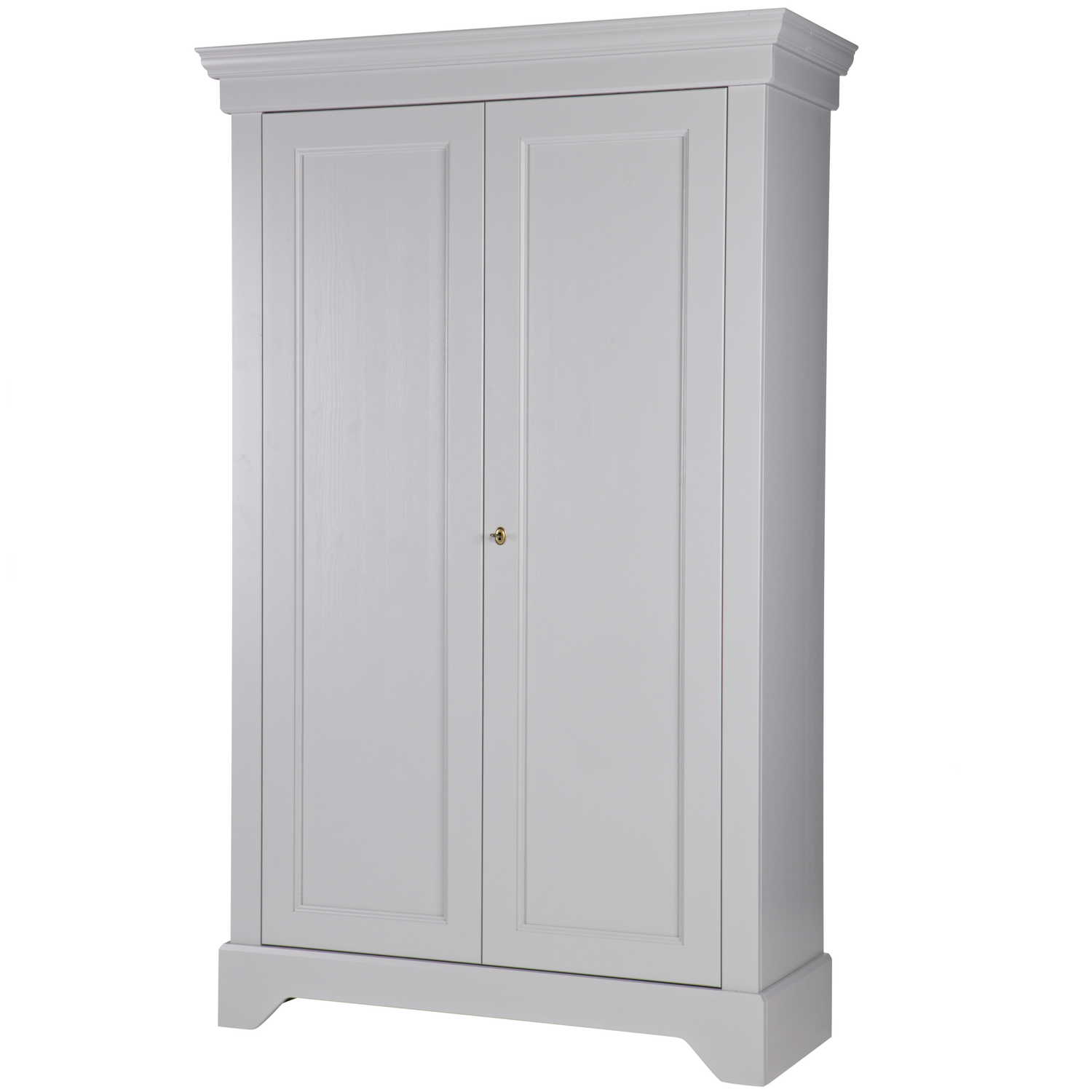 WOOOD Isabel Brocante Kast - Grenen - Betongrijs - 191x118x47 - WOOOD Isabel Brocante Kast - Grenen - Betongrijs - 191x118x47 -
