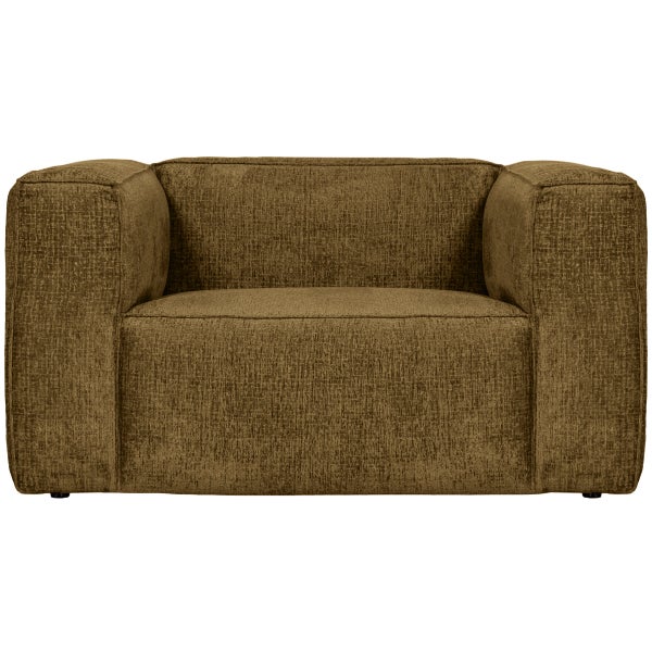 Image of BEAN ARMCHAIR STRUCTURE VELVET SPICES