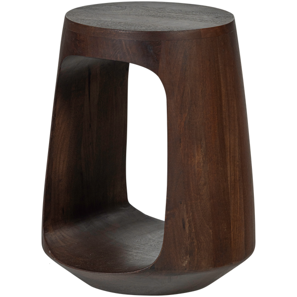 Image of BAYO SIDE TABLE MANGO WOOD WALNUT