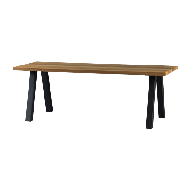 Image of TABLO GARDEN TABLE AYOUS NATURAL WITH A-LEG METAL [fsc]