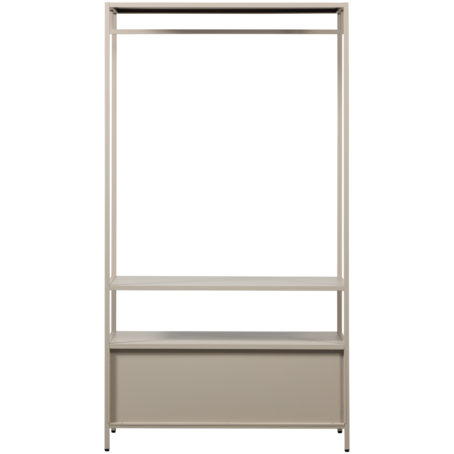 377628-Z-04_VS_FA_Ferris_open_kledingkast_100cm_metaal_zand_B1.png?auto=webp&format=png&width=1500&height=1500