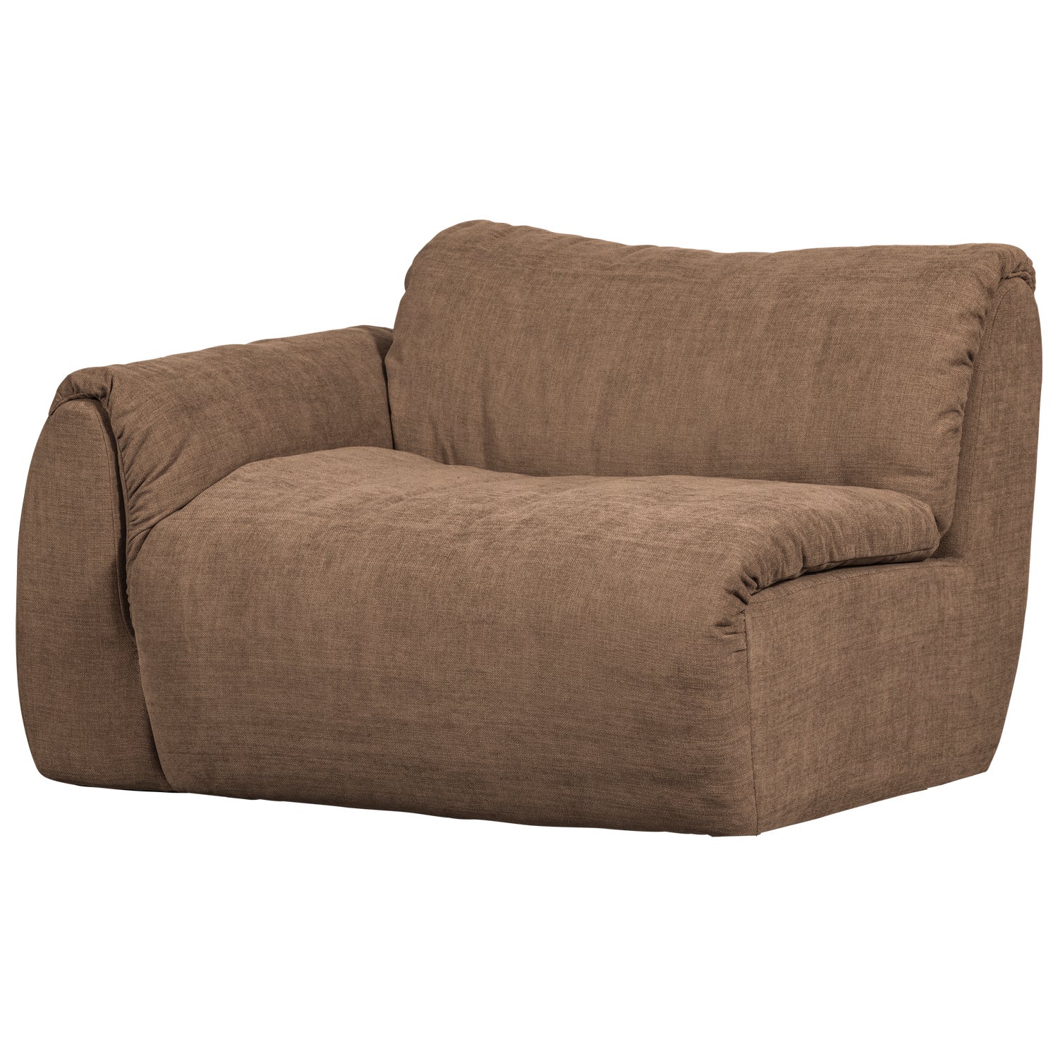 377521-BR-01_VS_WE_Baggy_1-zits_met_arm_links_geweven_chenille_bruin_FA_PS.png?auto=webp&format=png&width=1500&height=1500