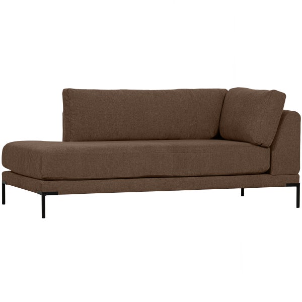 Image of COUPLE LOUNGE ELEMENT LEFT CHOCOLATE BROWN