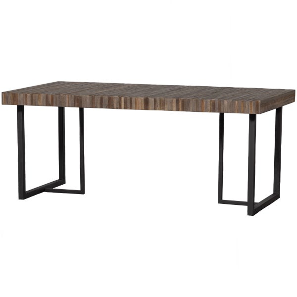 Image of MAXIME DINING TABLE RECYCLED WOOD NATURAL 180x90CM