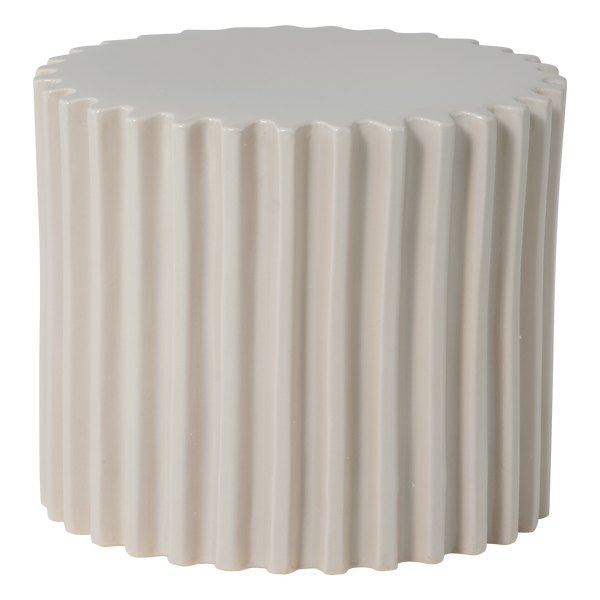 Afbeelding van GROOVES DECORATIEVE BIJZETTAFEL KERAMIEK ZAND