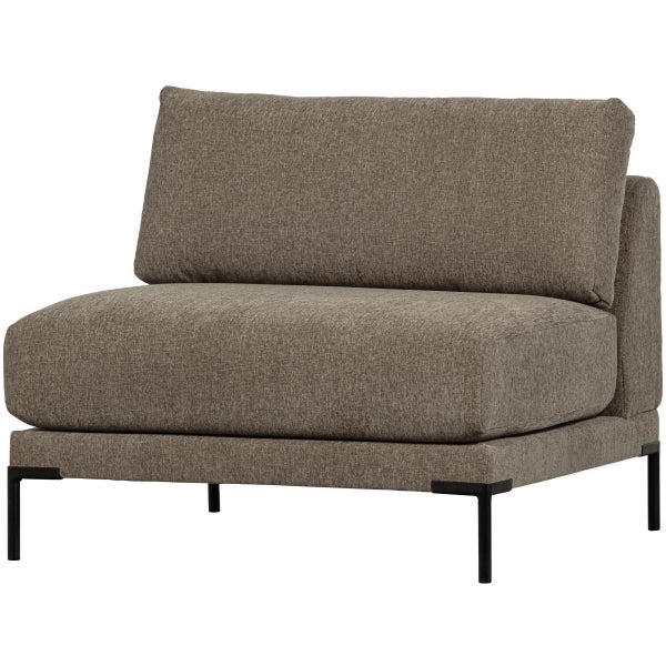 Image of COUPLE LOVESEAT ELEMENT TAUPE