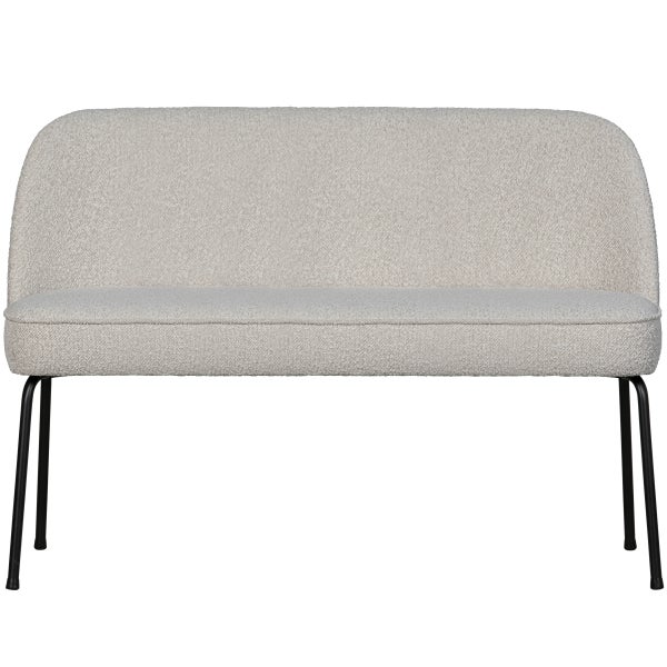 Image of VOGUE DINING BENCH BOUCLÉ NATURAL