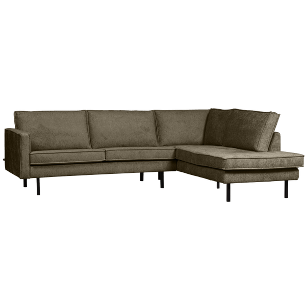 Afbeelding van RODEO HOEKBANK RECHTS STRUCTURE VELVET BONSAI