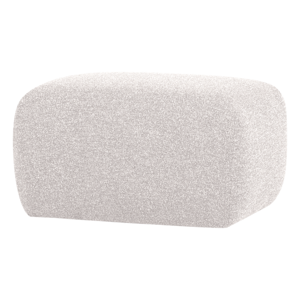 Image de MOJO BASE POUF BOUCLÉ MÉLANGÉ ECRU [fsc]