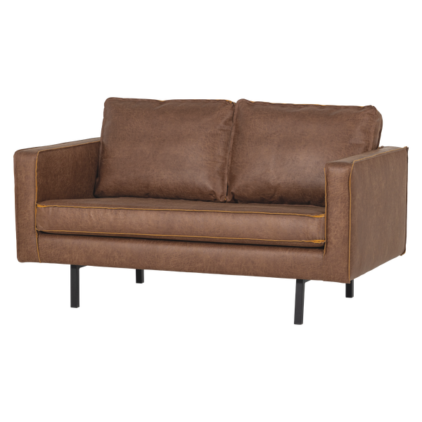 Image of RODEO 2-SEATER SOFA ECO LEATHER COGNAC [fsc]