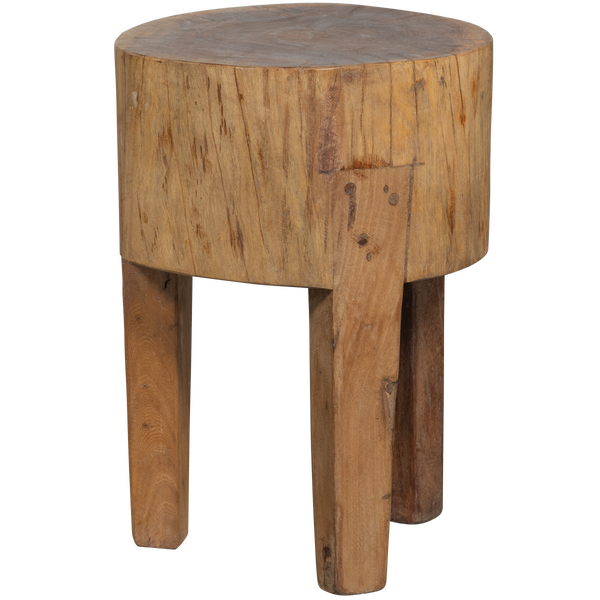 Image of MOS WOODEN SIDE TABLE NATURAL