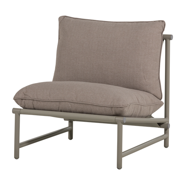 Bild von ELVO GARTEN LOUNGE SESSEL ALUMINIUM SAND