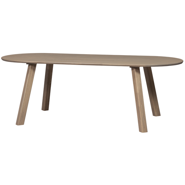 Afbeelding van TABLO EETTAFEL OVAAL VL 220x90CM PEBBLE GREY [fsc]