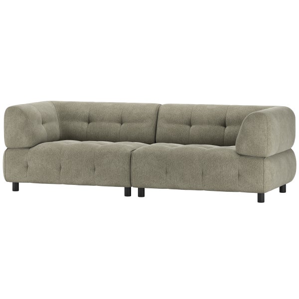 Image of LOUIS 3-SEATER SOFA CHENILLE LEAF