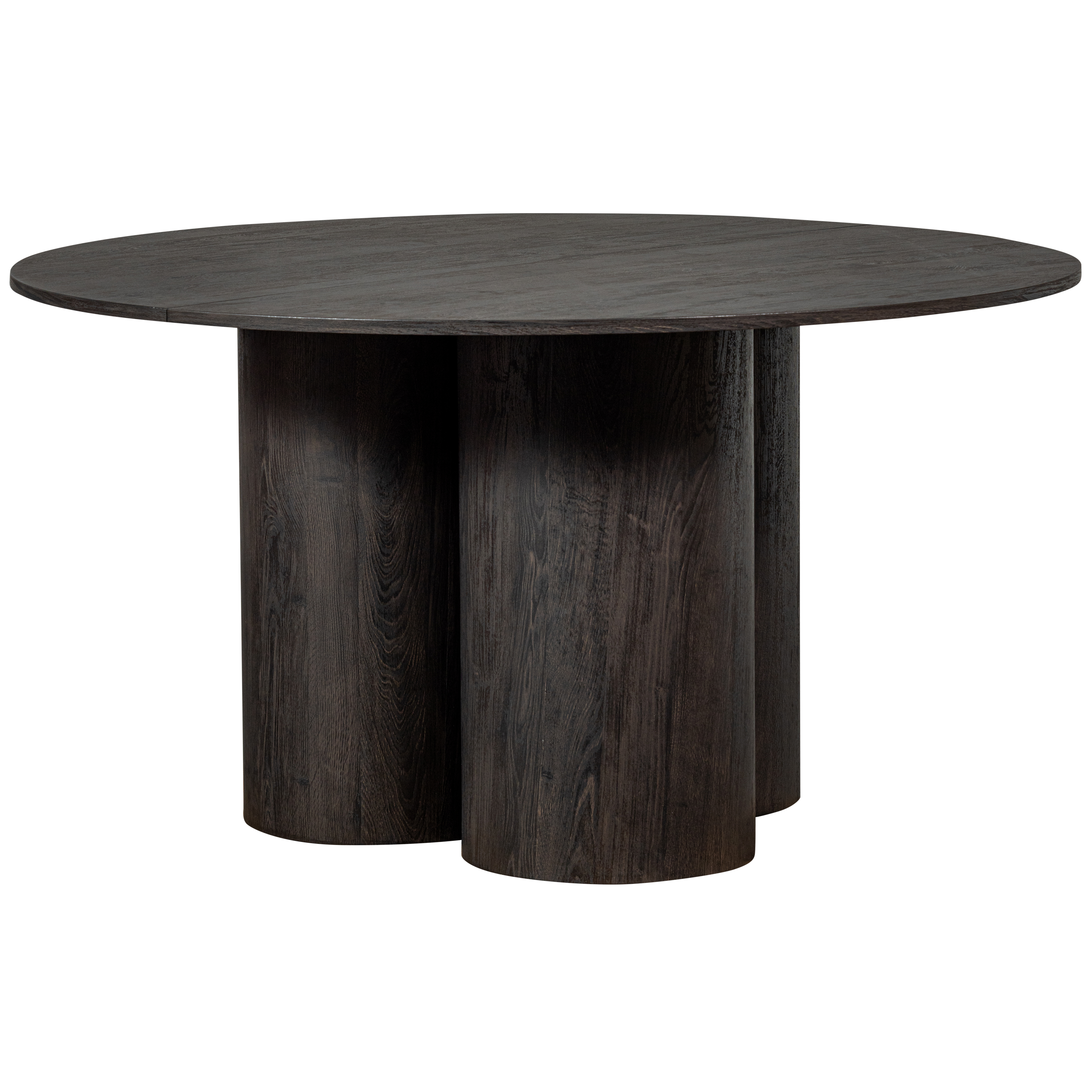 374071-D-02_VS_WE_Oona_eettafel_rond_met_3-poot_mdf_donkerbruin_O140cm_SA.png?auto=webp&format=png&width=1500&height=1500