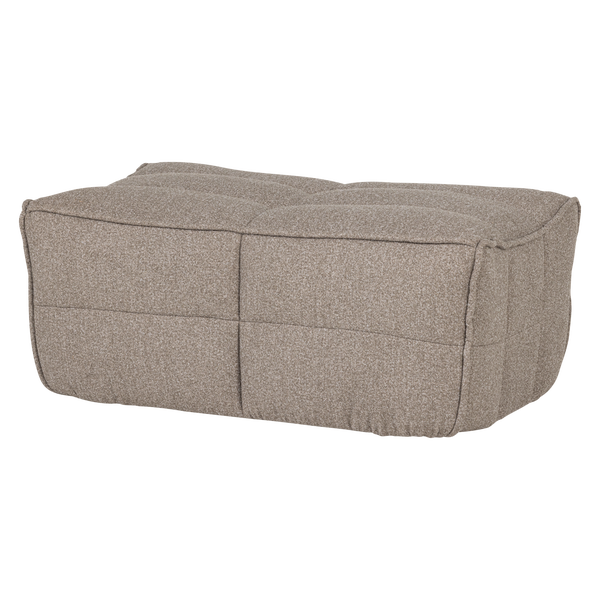 Bild von CLUSTER HOCKER BOUCLÉ KHAKI BRAUN