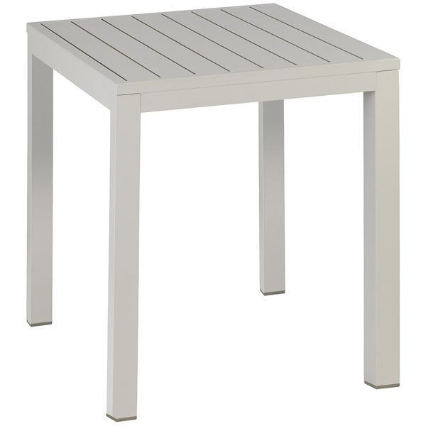 Image of VENICE TABLE GREME WHITE 90x90