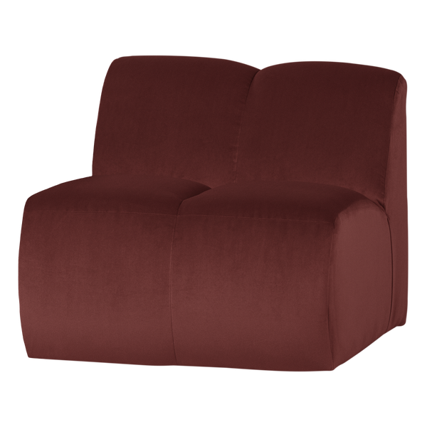 Image of MOJO 1-SEATER ELEMENT VELVET CHESTNUT BROWN [fsc]