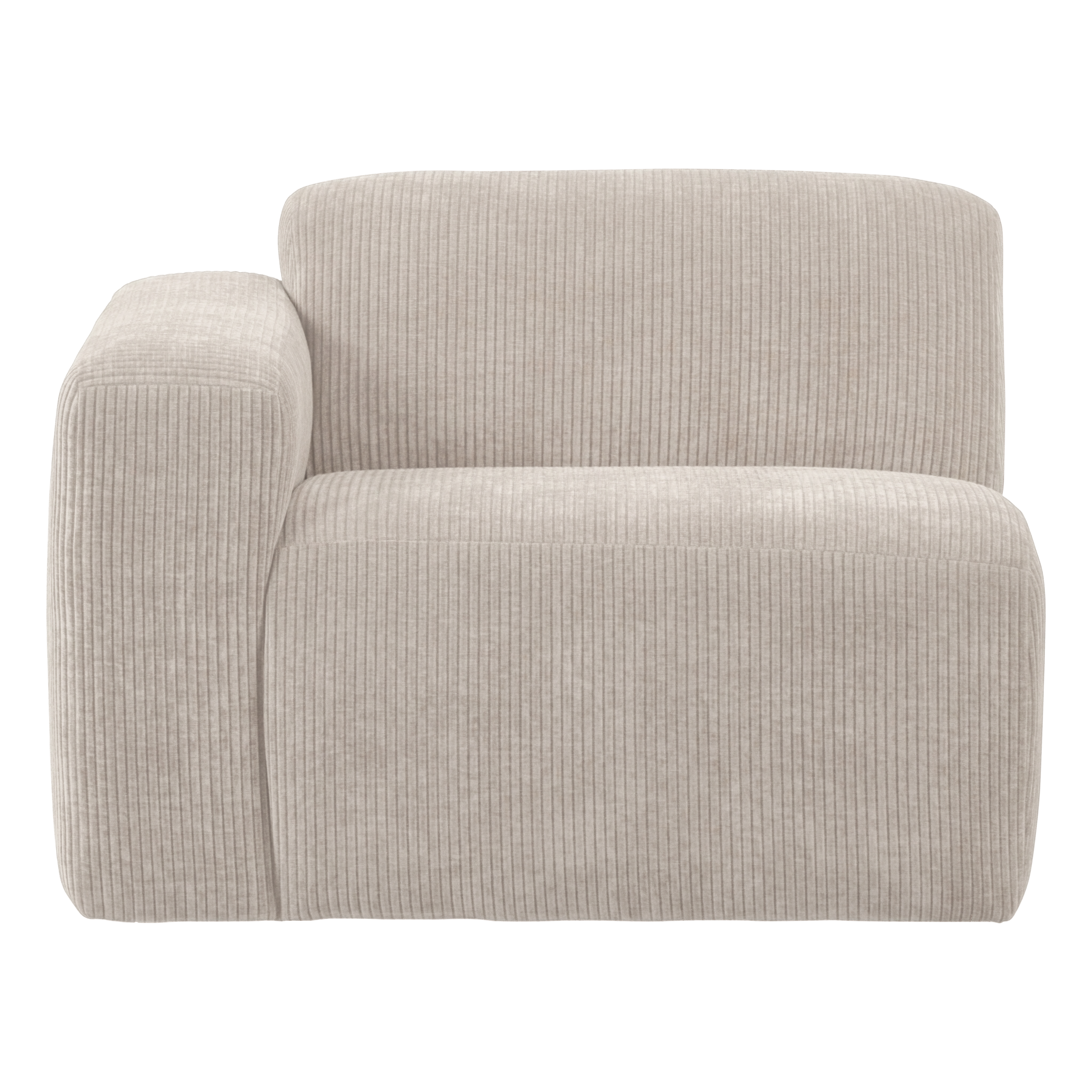 1-Sitzer-Element mit Arm links
