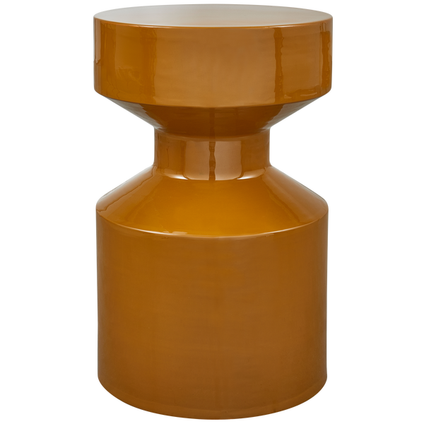 Image de FERRY TABLE D' APPOINT MÉTAL JAUNE MIEL