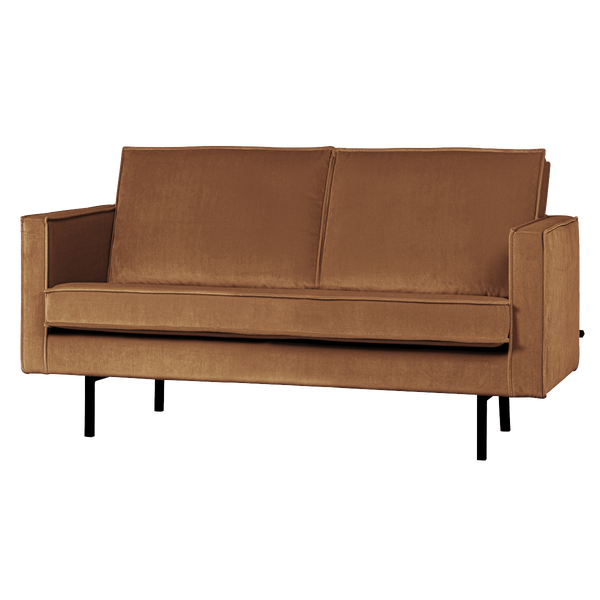 Image of RODEO 2-SEATER SOFA VELVET HONEY YELLOW [fsc]