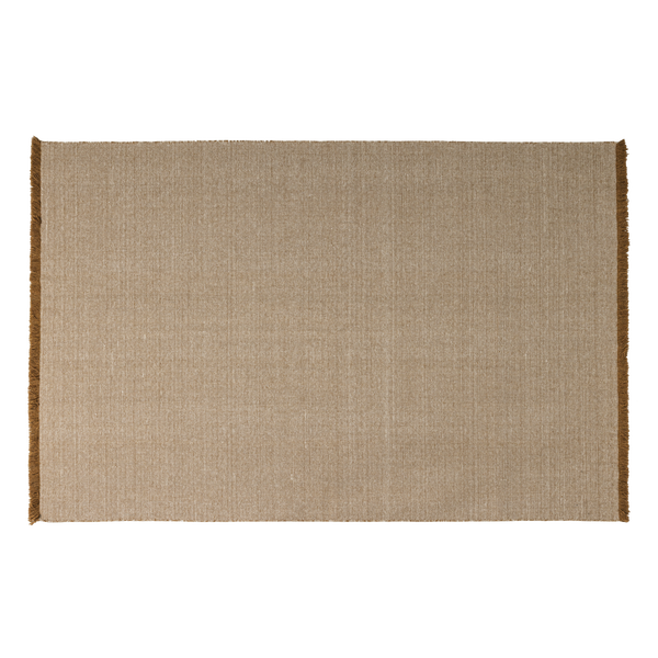 Image de WEAVLY TAPIS 170X240 CM LAINE BRUN CLAIR/NATUREL