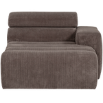 Élément chaise longue droite