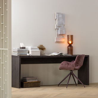 Image of MAAN SIDETABLE MDF DARK BROWN