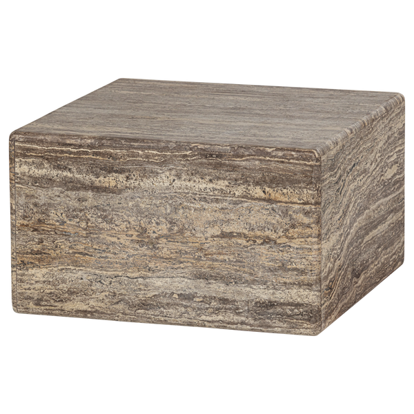 Image de VEXA TABLE BASSE DE MARBRE BRUN CLAIR