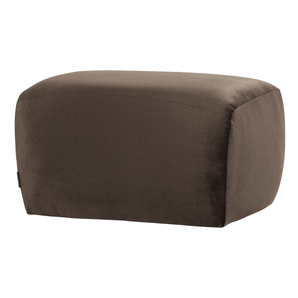 Image de MOJO BASE POUF VELOURS BRUN [fsc]