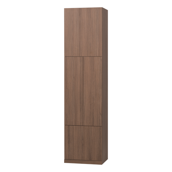 Image de BUILD ARMOIRE ÉTROITE RANGEMENT 54 CM DECOR CHÊNE BRUN [fsc]
