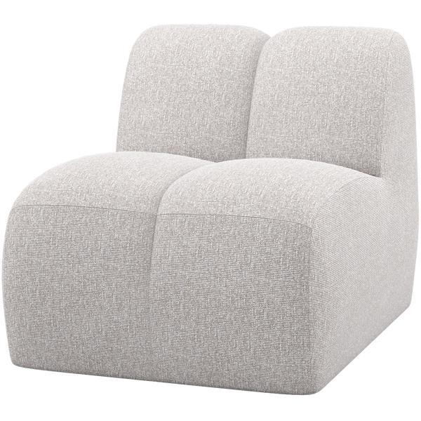 Image of MOJO 1-SEATER ELEMENT BOUCLÉ ECRU MELANGE