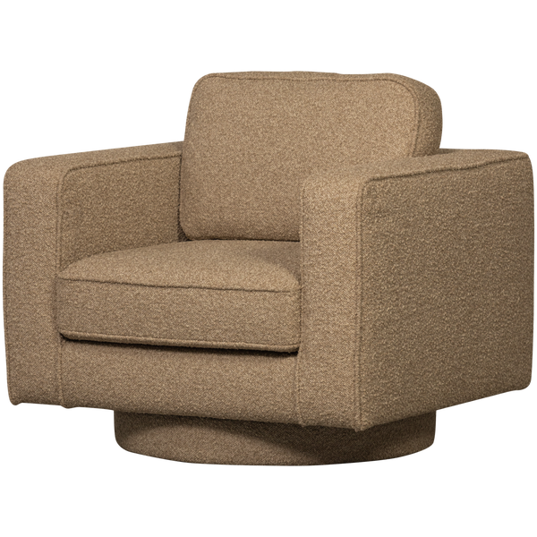 Image de LAZY FAUTEUIL BOUCLÉ MARRON