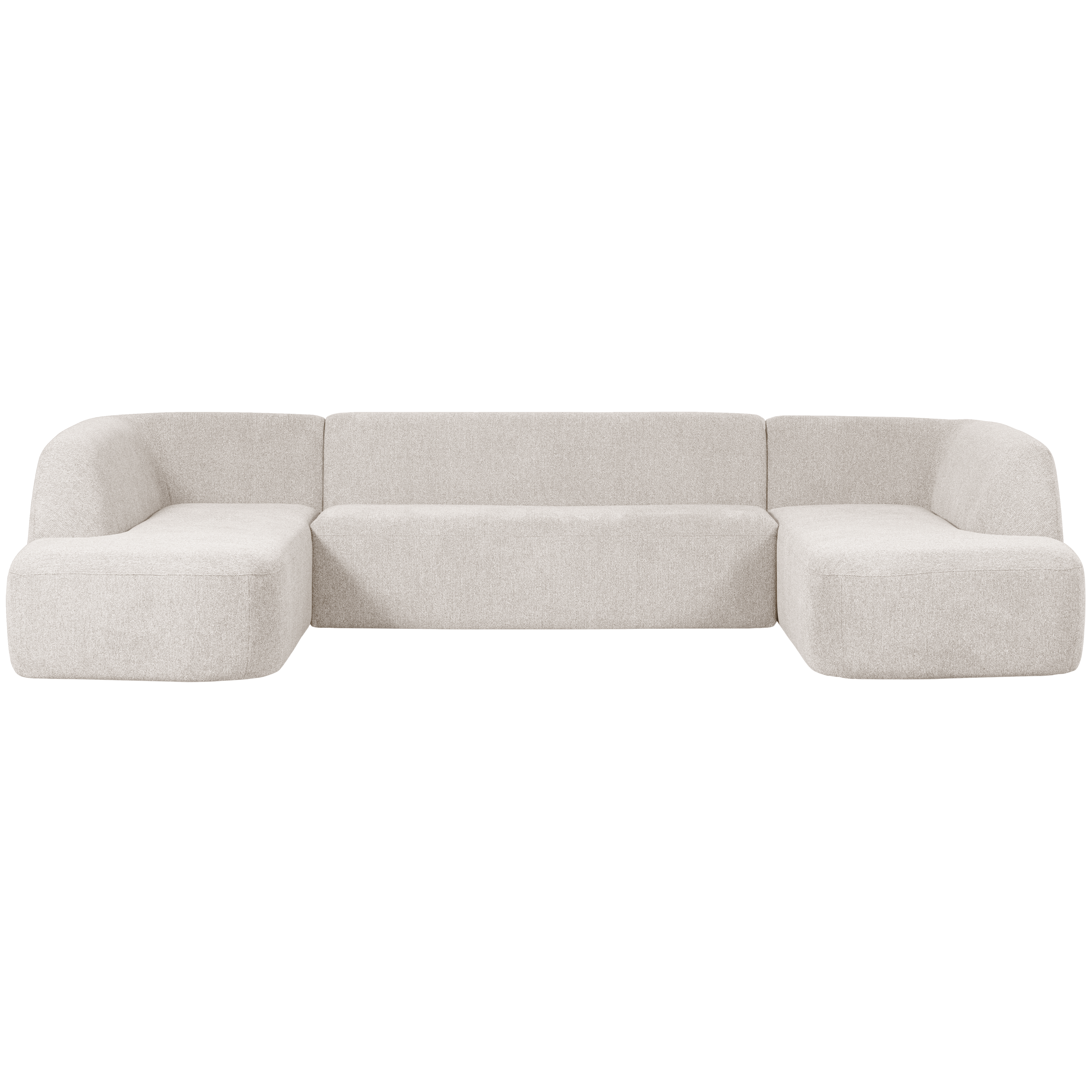 U-shaped sofa