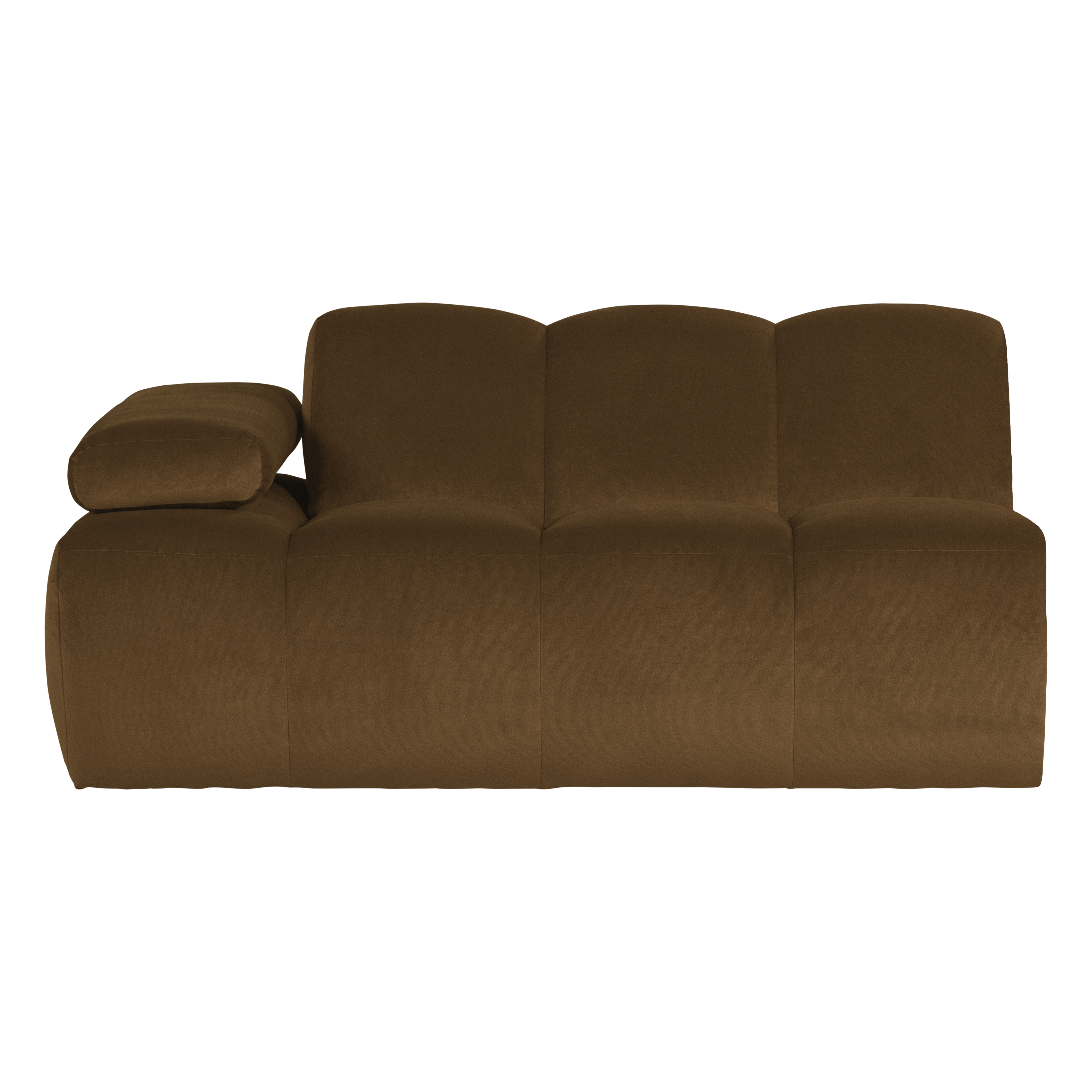 1,5-Sitzer Element mit Arm links