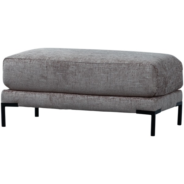 Image of COUPLE POUF 50CM DENIM MELANGE