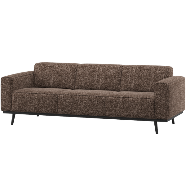 Image of STATEMENT 3-SEATER SOFA SOFA 230 CM BROWN MELANGE
