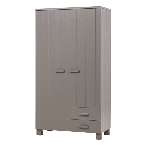 Image de DENNIS ARMOIRE À TIROIRS PIN GRIS CHAUD [fsc]