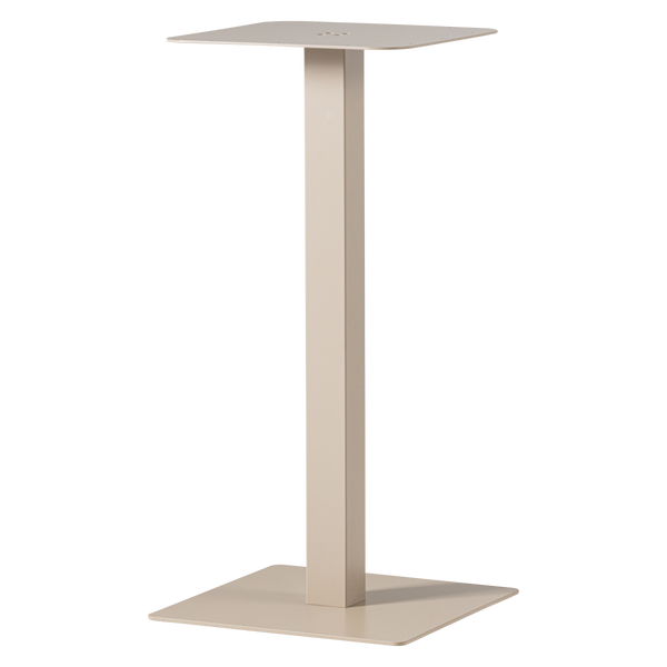 Bild von BISTRO BAR TISCH FUSS AUS VIERKANTROHR METALL DG