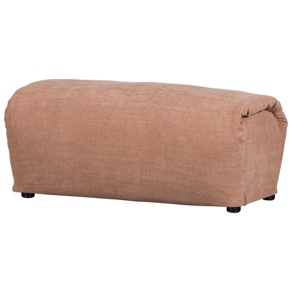 Image of BAGGY HOCKER WOVEN CHENILLE OLD PINK