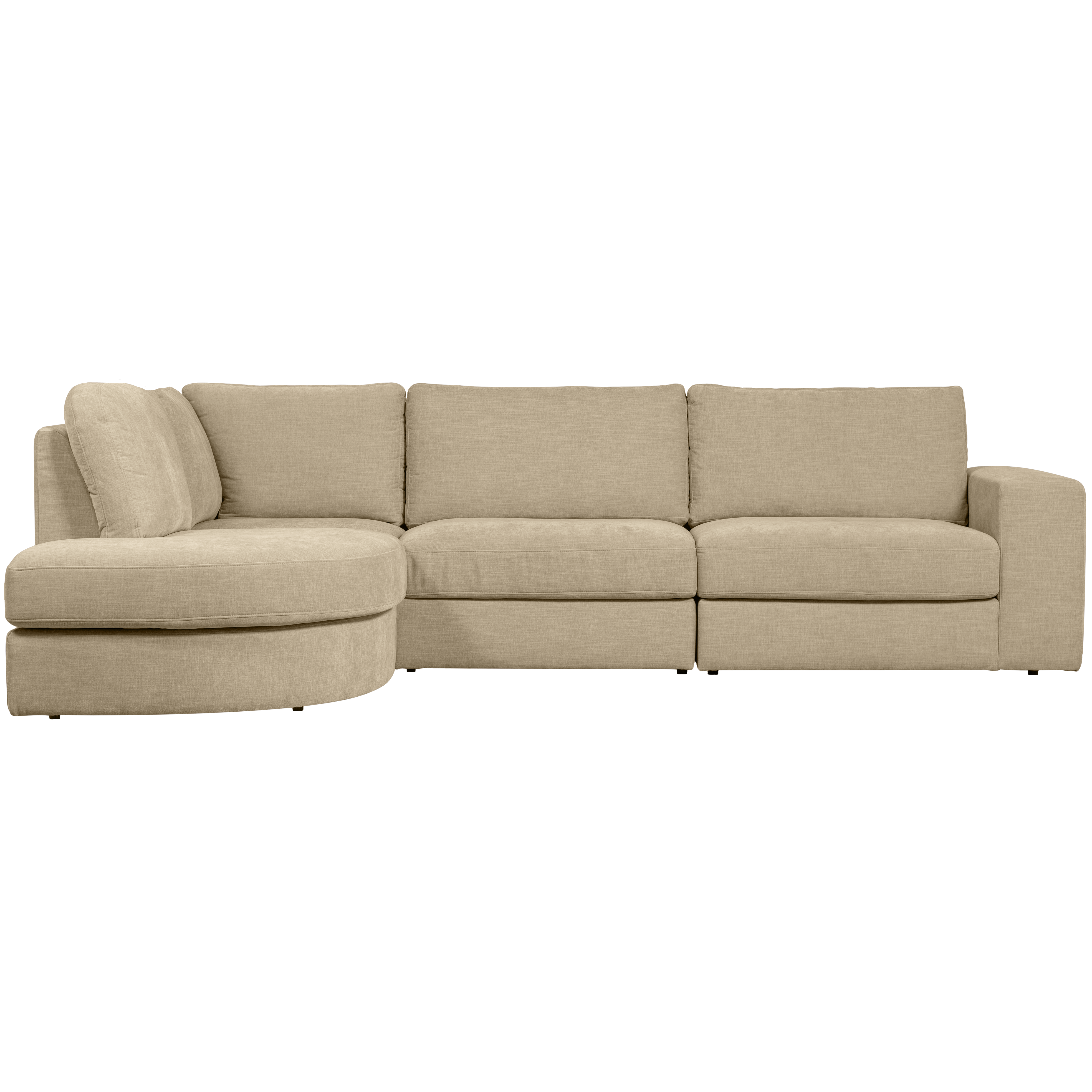 Corner sofa rounding left