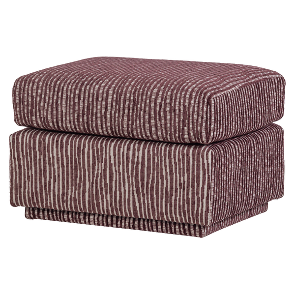 Bild von LOU HOCKER MIT DESSIN BORDEAUXROT [fsc]