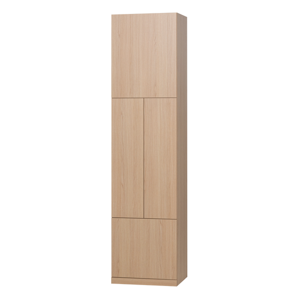 Image de BUILD ARMOIRE ÉTROITE RANGEMENT 54 CM CHÊNE NATUREL [fsc]