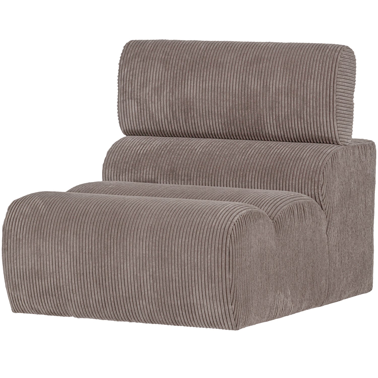 De Eekhoorn | NOVI 1-SEATER ELEMENT RIB FABRIC SAND - WOOOD - NOVI