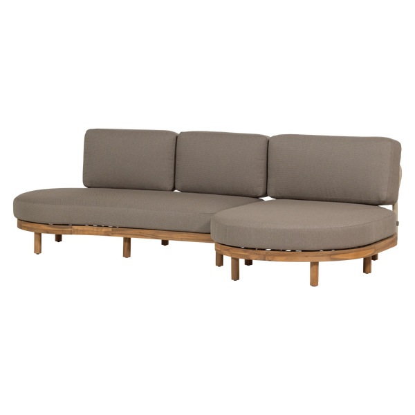 Bild von ZINTO GARTEN LOUNGESET RECHTS ACACIA HOLZ SAND [fsc]