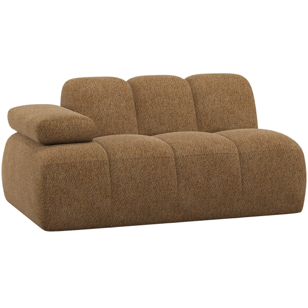 Image of MOJO 1,5-SEATER ELEMENT ARM LEFT WOOLLY HONEY YELLOW