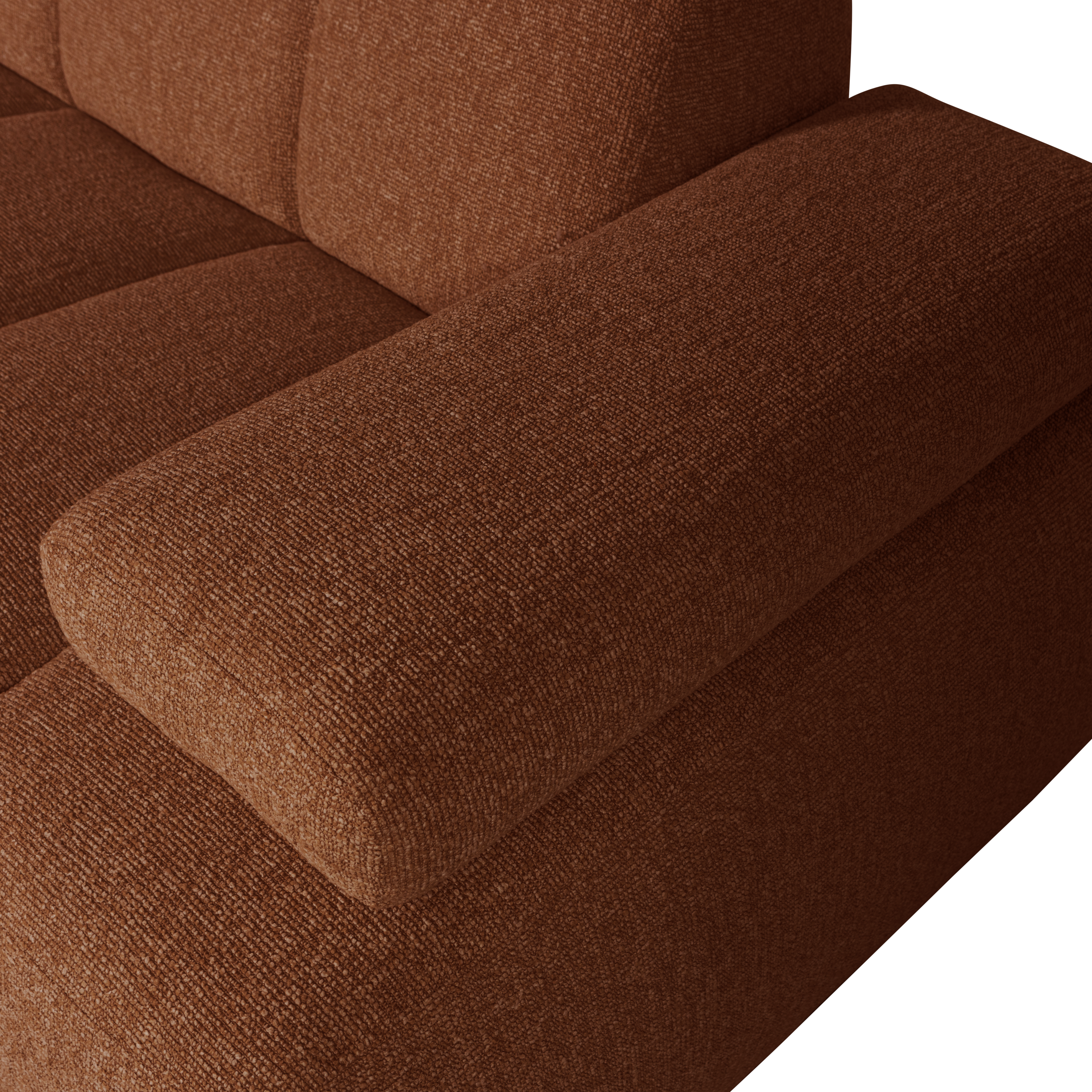 377455-RM-01_VS_WE_Mojo_1_5_zits_met_arm_rechts_boucle_roest_bruin_melange_detail.png?auto=webp&format=png&width=1500&height=1500