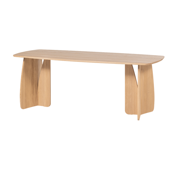 Image of VEERE DINING TABLE 200x100 CM NATURAL [fsc]